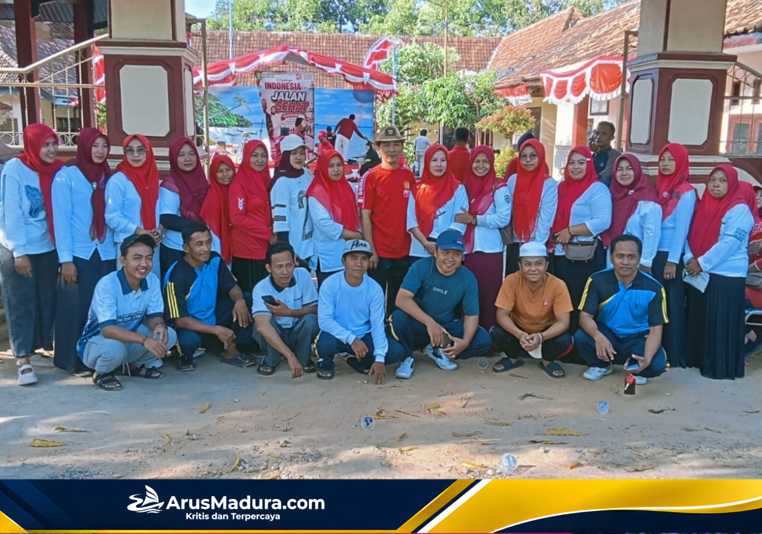 JJS Kecamatan Batuputih, Pemdes Juruan Laok Dorong Hidup Sehat dan Kebersamaan