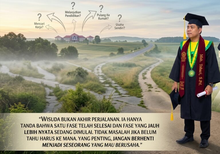 Setelah Wisuda, Kita Tidak Selalu Tahu Harus Ke Mana